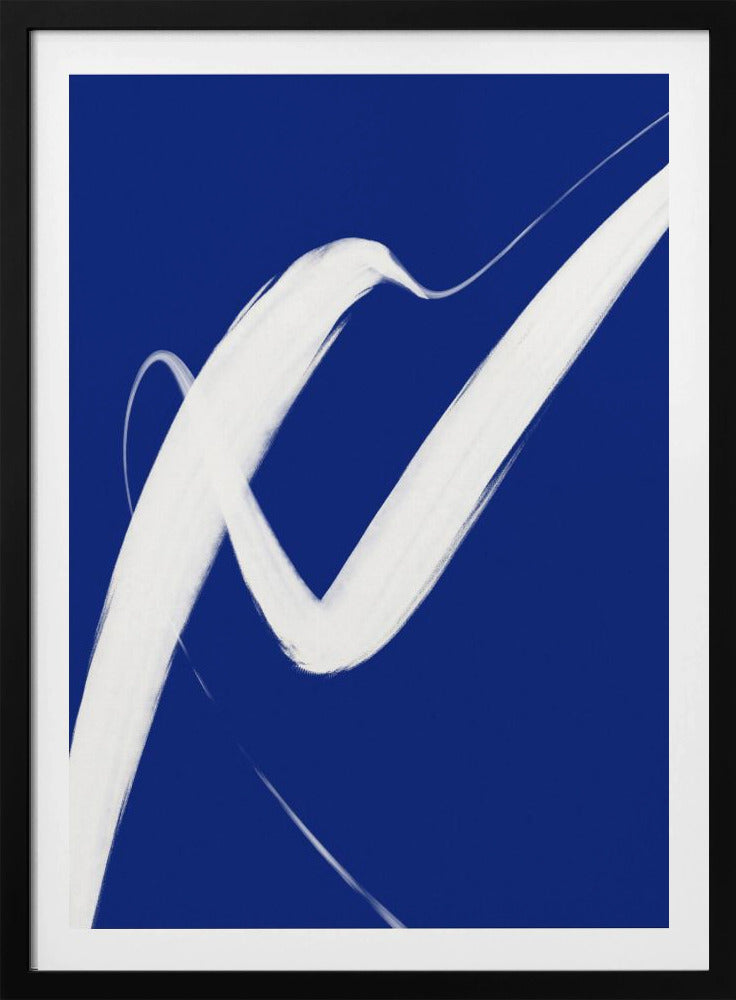 Blue Whirl Dance | Poster