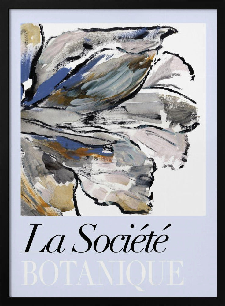 La Société Botanique Blueflower | Poster