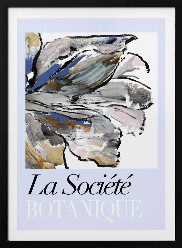 La Société Botanique Blueflower | Poster