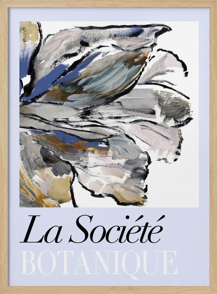 La Société Botanique Blueflower | Poster