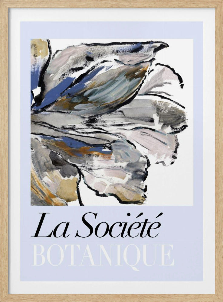 La Société Botanique Blueflower | Poster