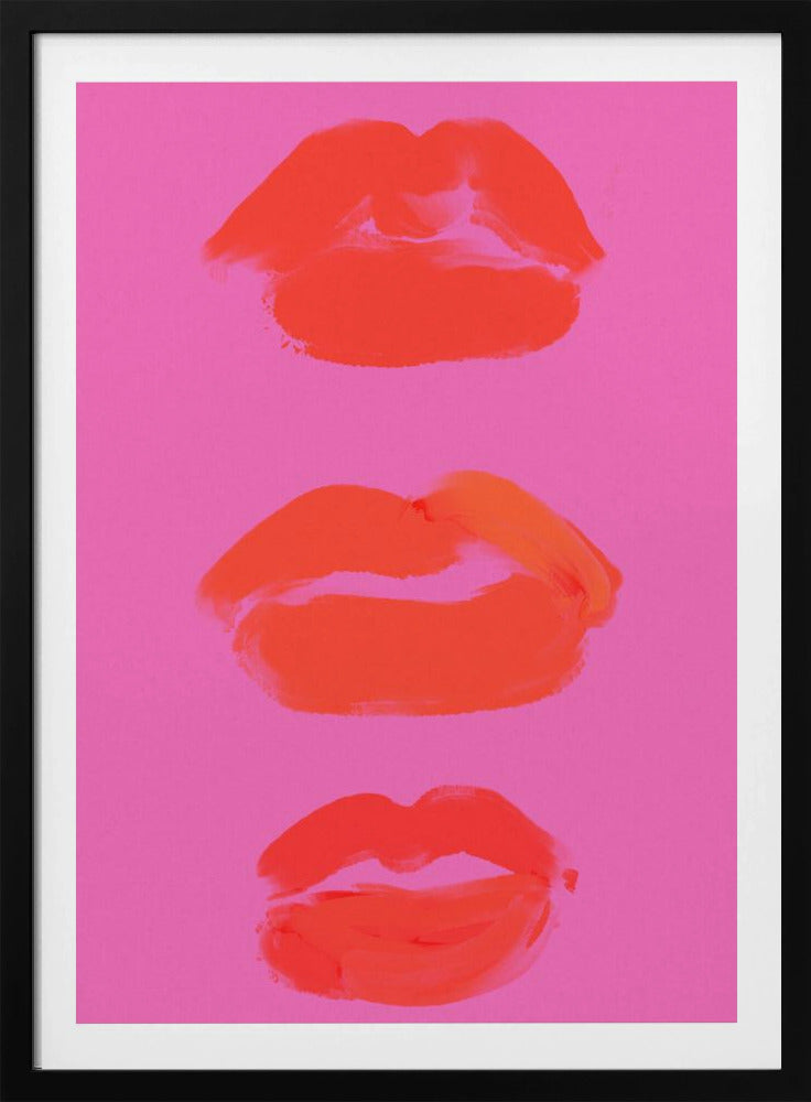 Neon Pout Series | Poster
