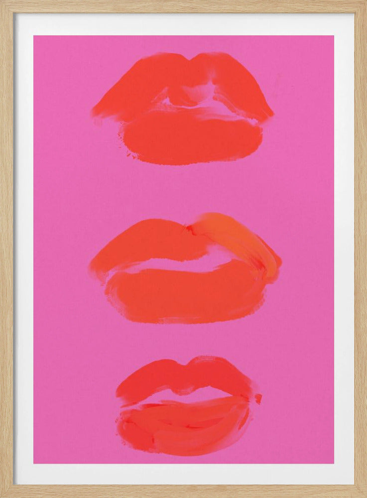 Neon Pout Series | Poster