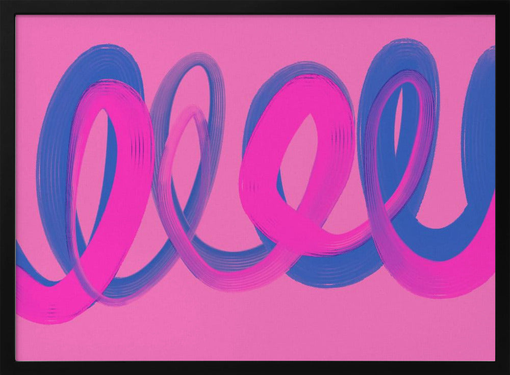 Neon Ribbon Dance | Poster