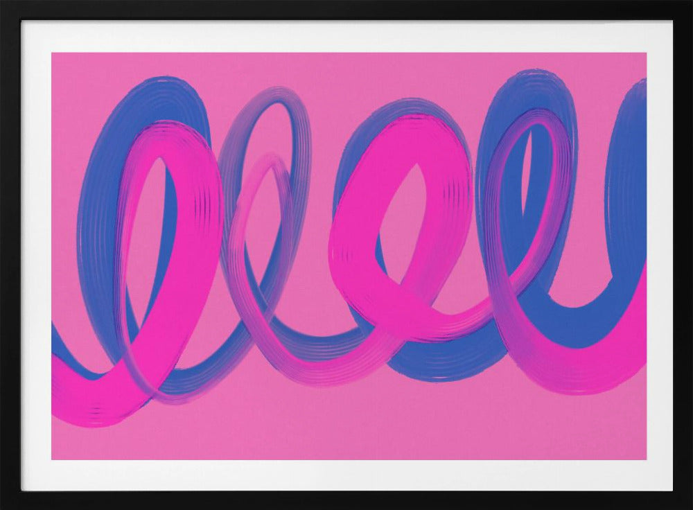 Neon Ribbon Dance | Poster