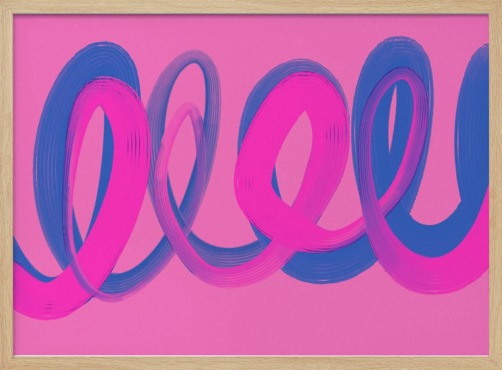 Neon Ribbon Dance | Poster