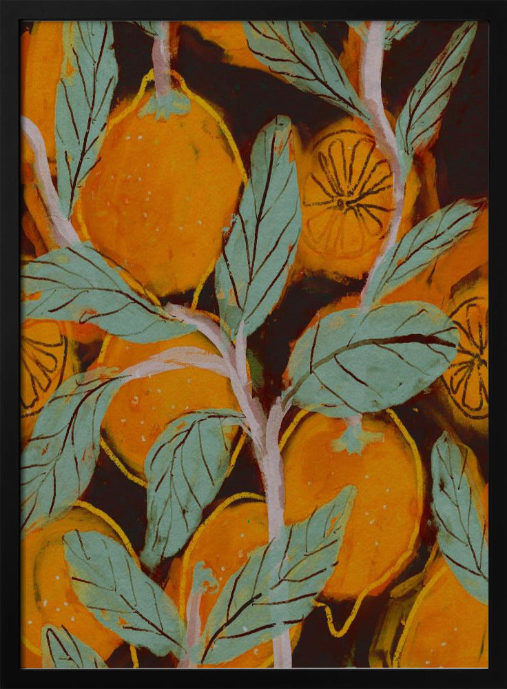 Orange Orchard Vibes | Poster