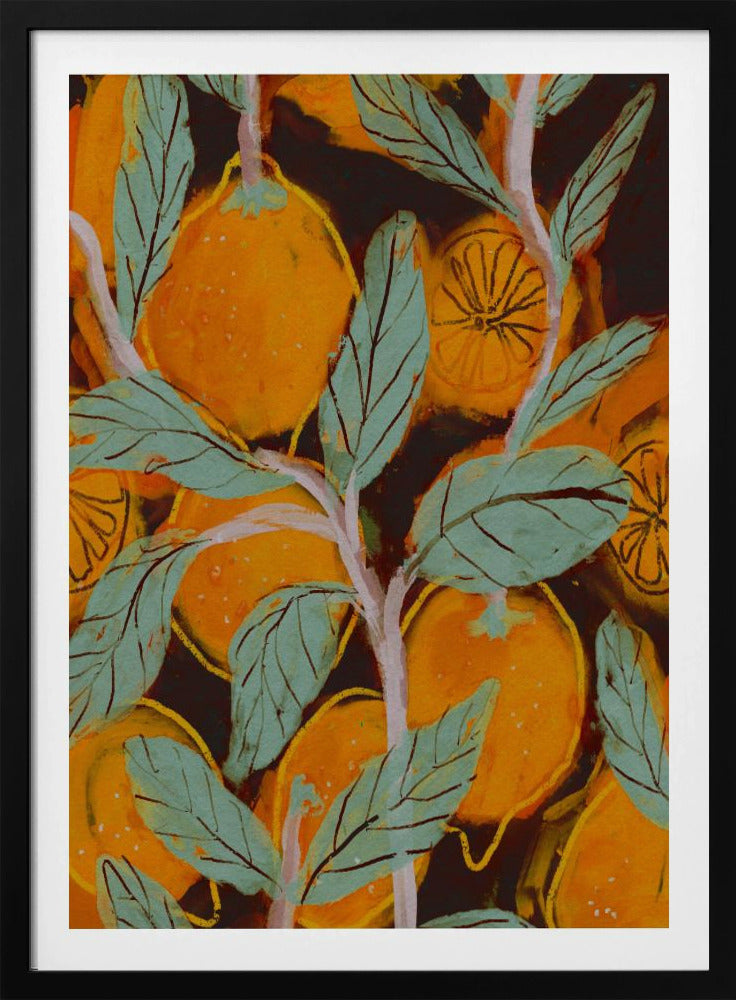Orange Orchard Vibes | Poster