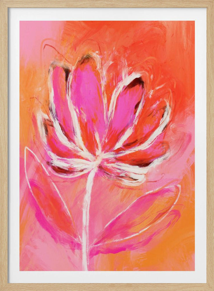 Petal Flames | Poster
