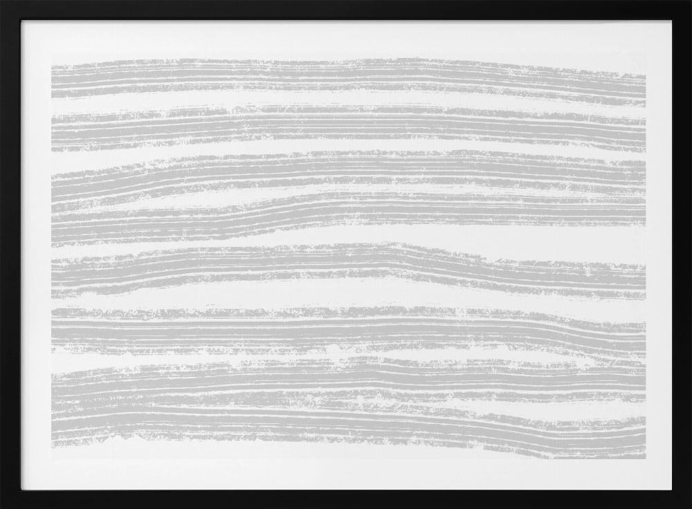 Grey Stripes Artwork | Poster
