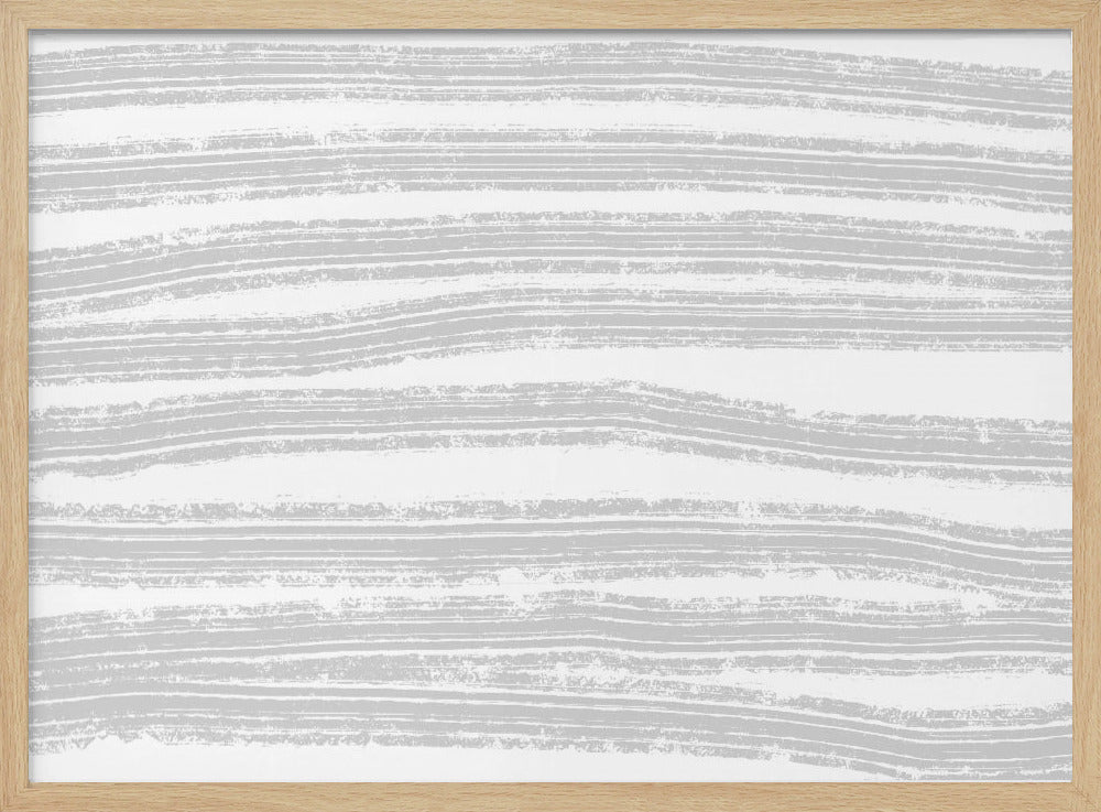 Grey Stripes Artwork | Poster