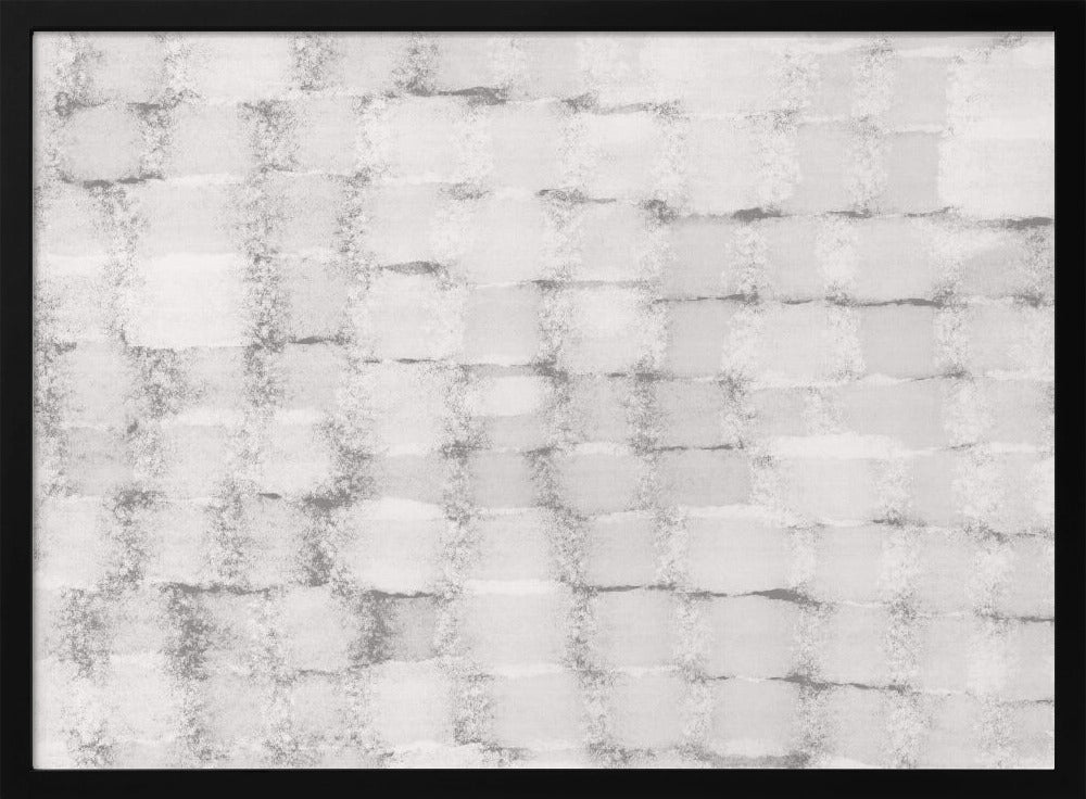 Black and White Bricks | Poster