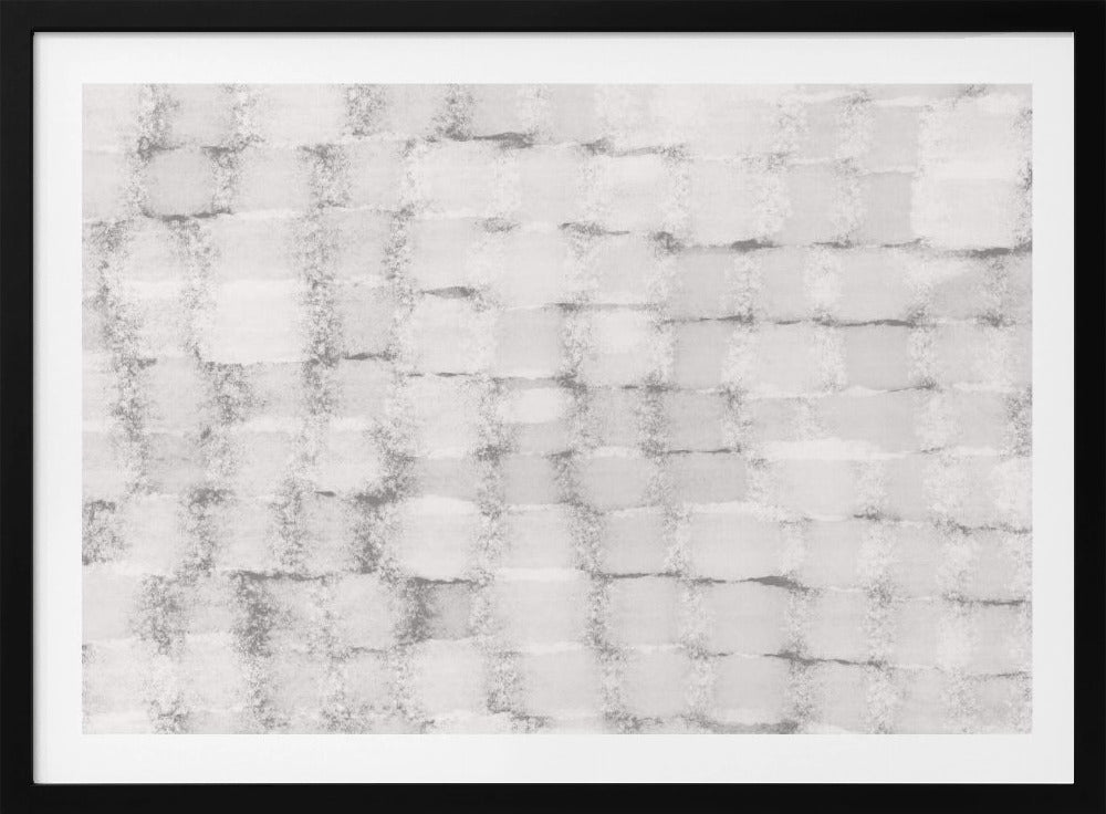 Black and White Bricks | Poster