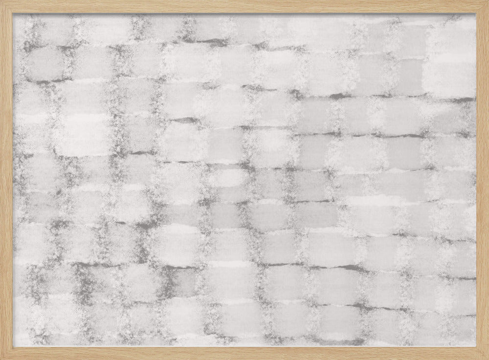 Black and White Bricks | Poster