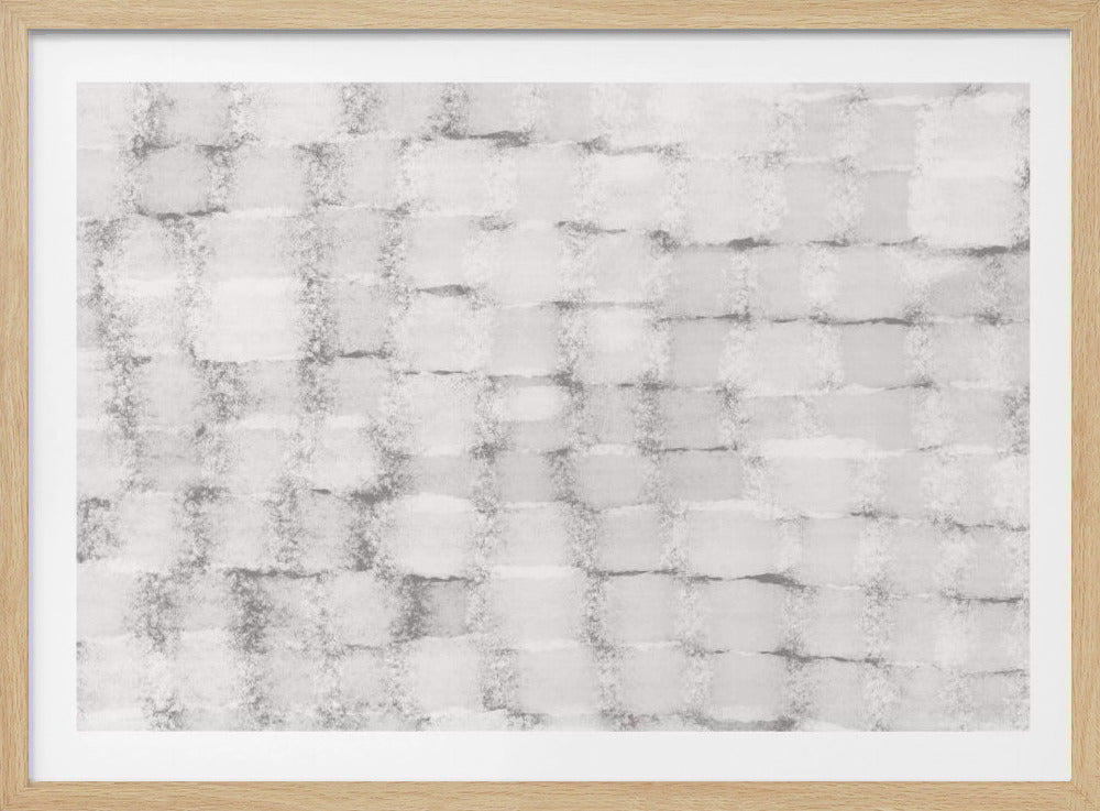 Black and White Bricks | Poster