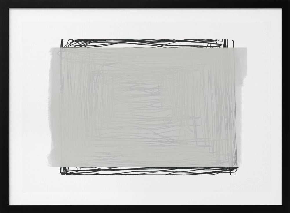 Scribbled Serenity | Poster
