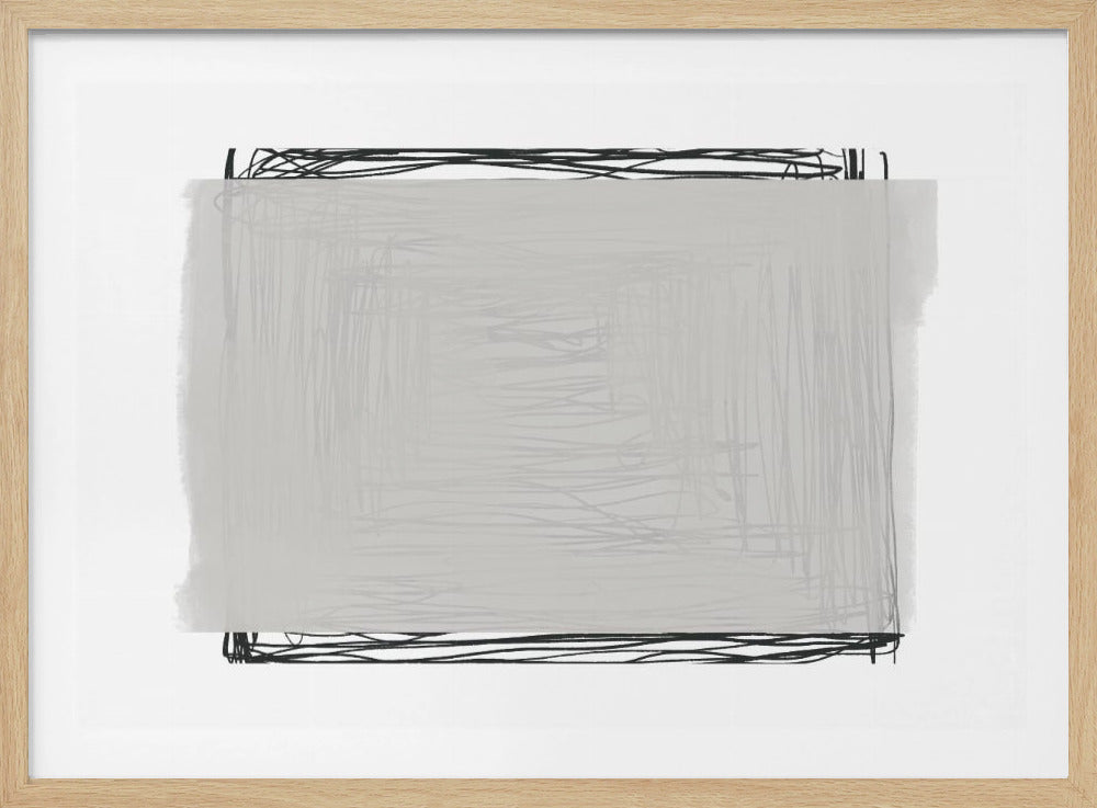Scribbled Serenity | Poster