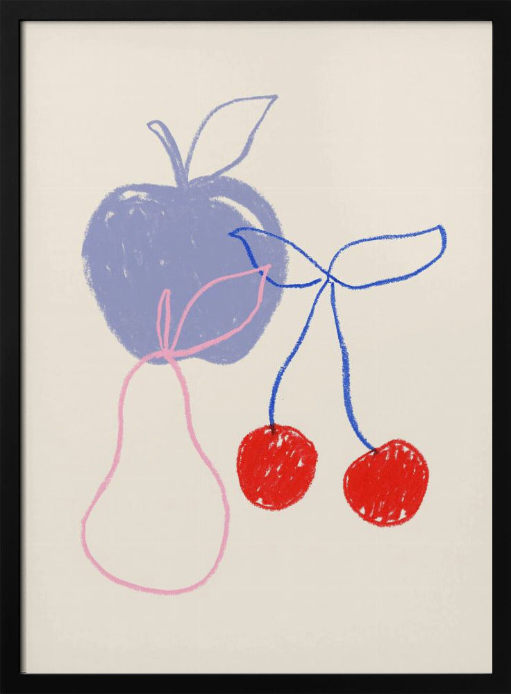 Apple, Cherry and Pear | Poster