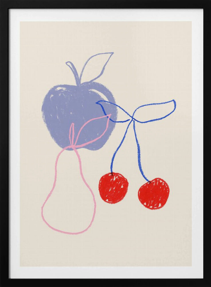 Apple, Cherry and Pear | Poster