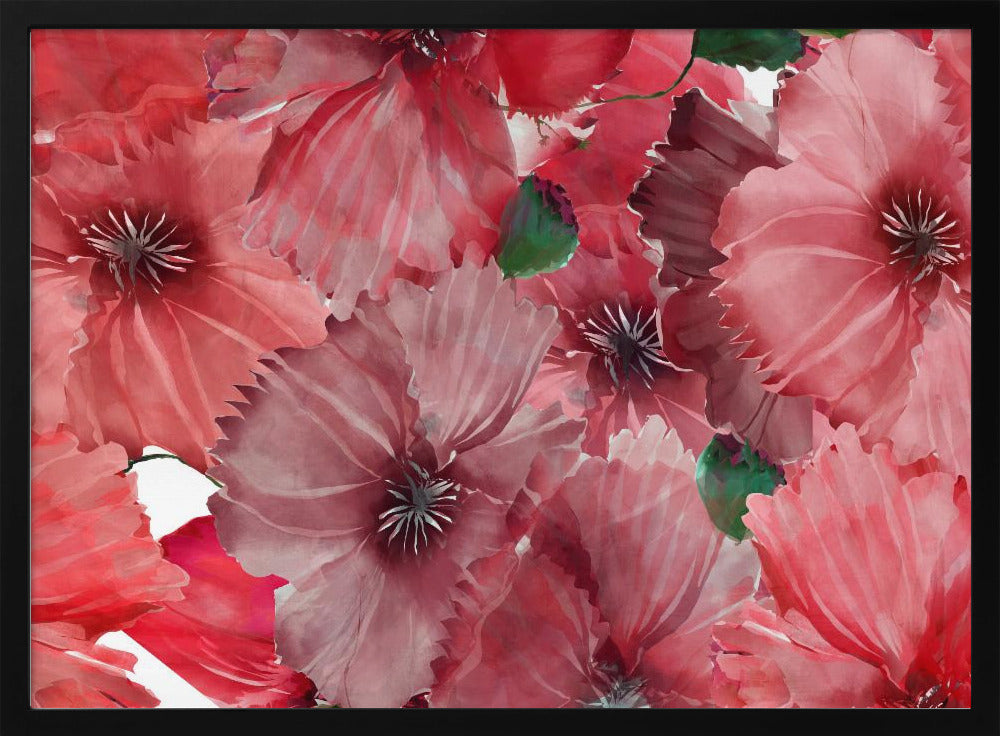 Big Red Flowers 2 | Poster