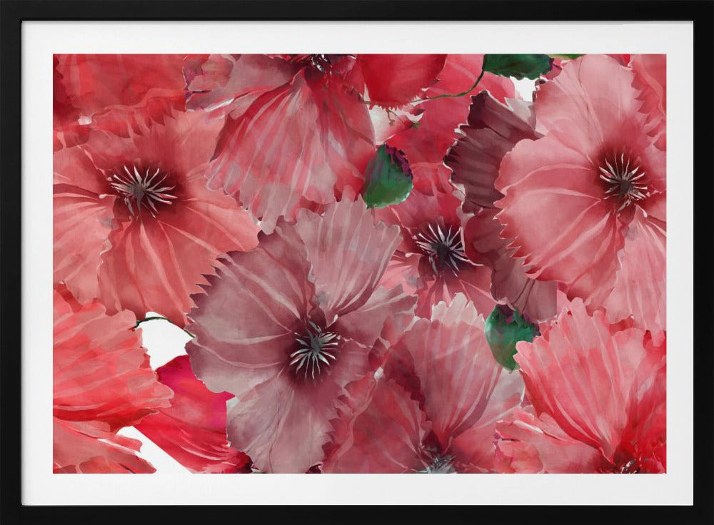 Big Red Flowers 2 | Poster