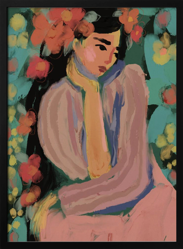 Pensive Blooms | Poster