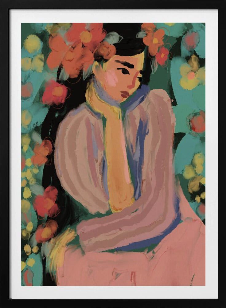 Pensive Blooms | Poster