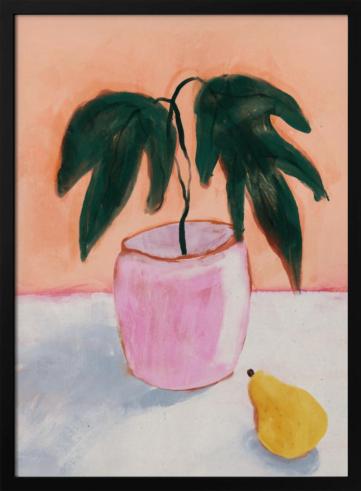 Pink Pot, Yellow Pear | Poster