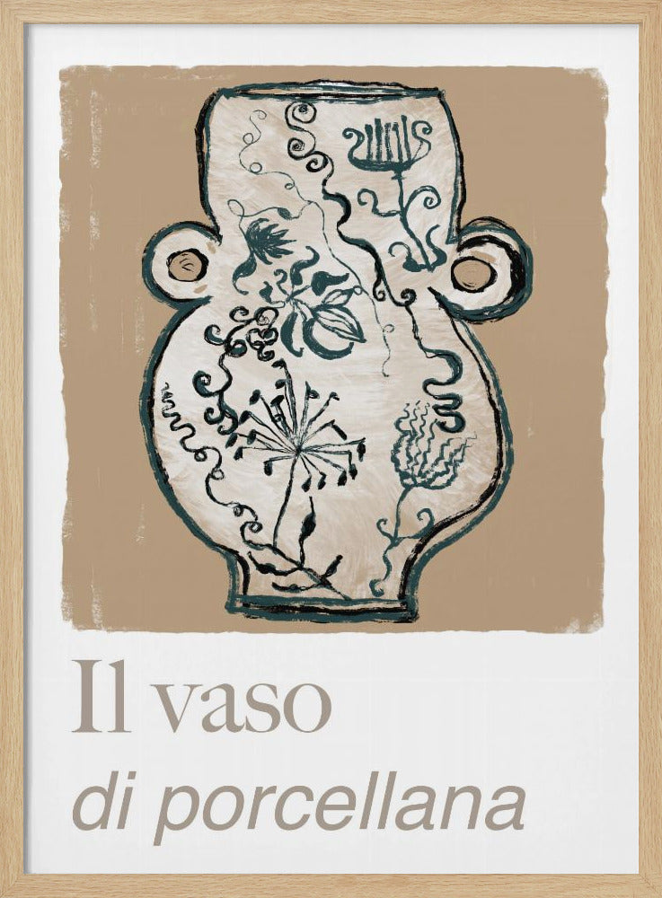 Il Vaso Di Porcellana | Poster