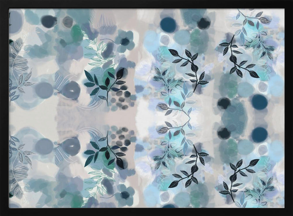 Blue Vine Mix | Poster