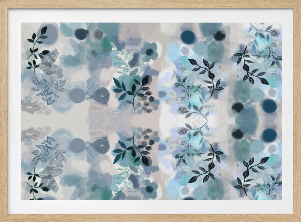 Blue Vine Mix | Poster