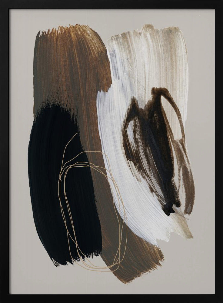 Abstract Brush Strokes 108X | Poster