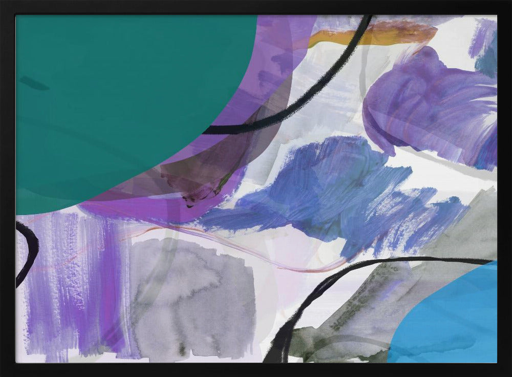 Fluid Abstract Shapes 1 | Poster