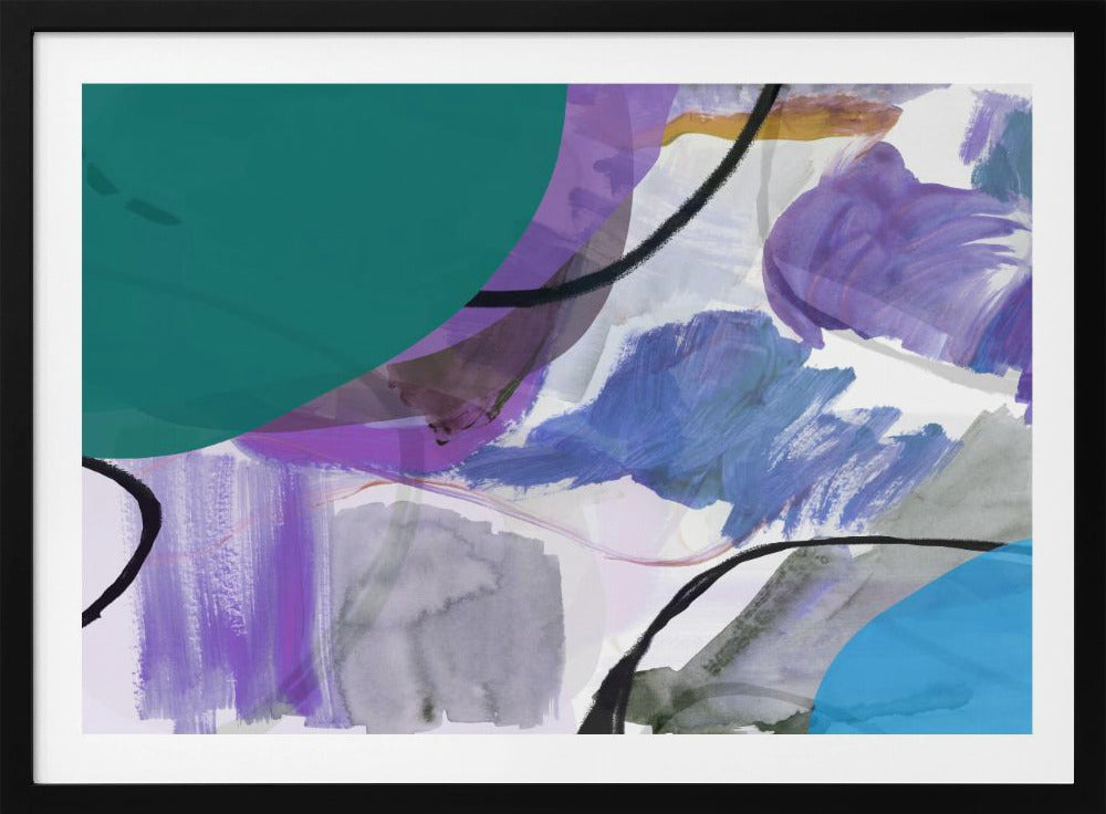 Fluid Abstract Shapes 1 | Poster