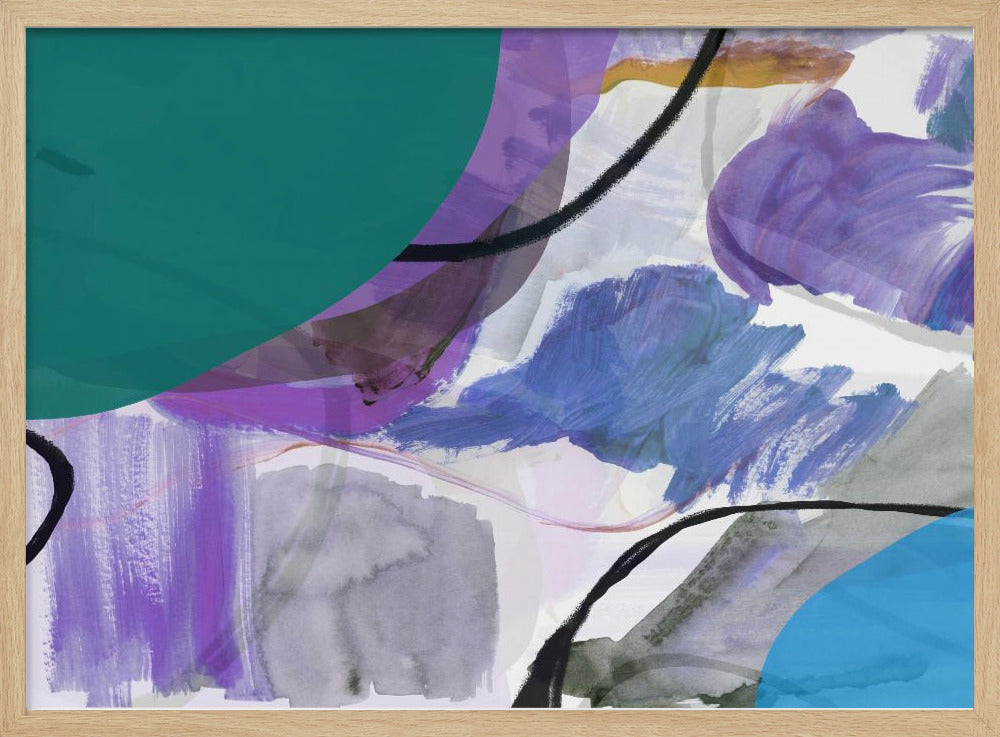 Fluid Abstract Shapes 1 | Poster