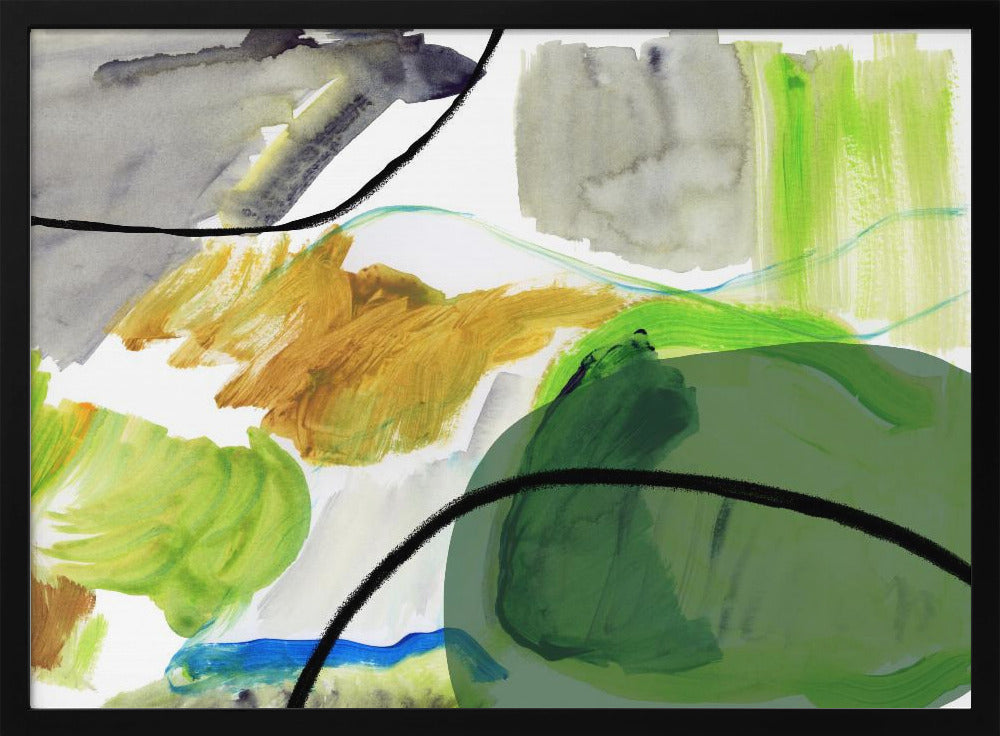 Fluid Abstract Shapes 3 | Poster