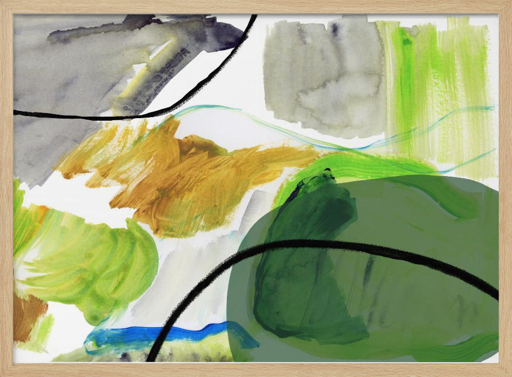 Fluid Abstract Shapes 3 | Poster