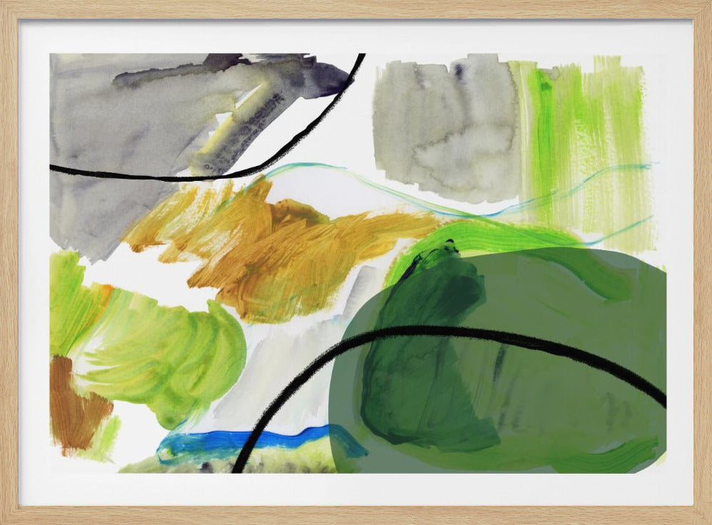 Fluid Abstract Shapes 3 | Poster