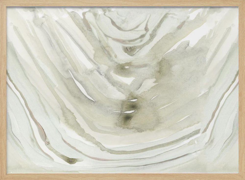 Neutral Sliced Agate 2 | Poster