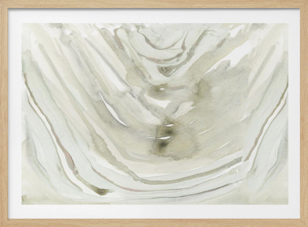 Neutral Sliced Agate 2 | Poster