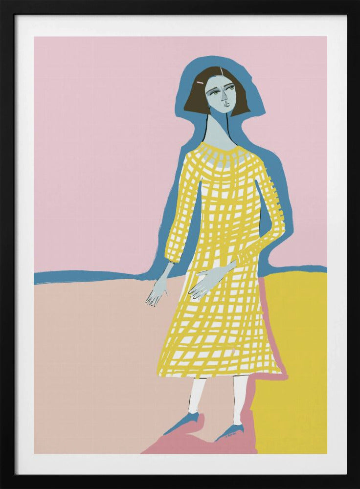 Blue lady | Poster