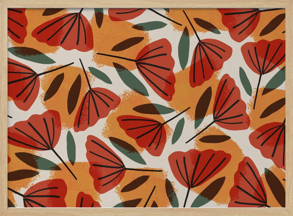 Autumn Leaves Dance | Poster