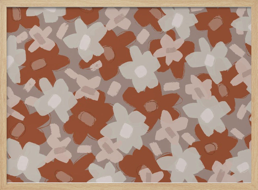 Floral Harmony Burst | Poster