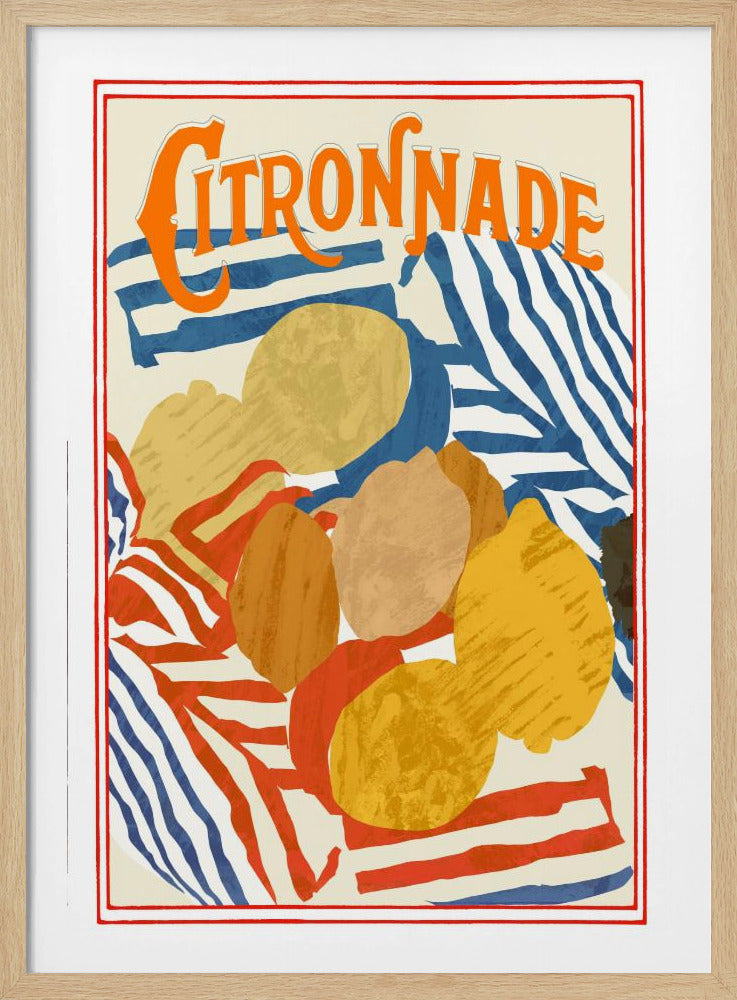 Citronnade Blue and Red | Poster