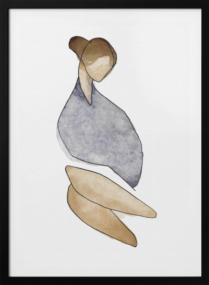 Sitting Woman no.11 | Poster