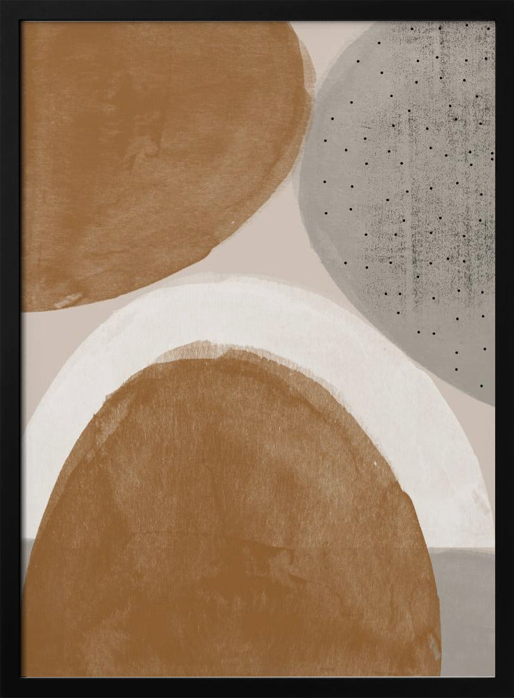 Earthy Shapes Harmony | Poster