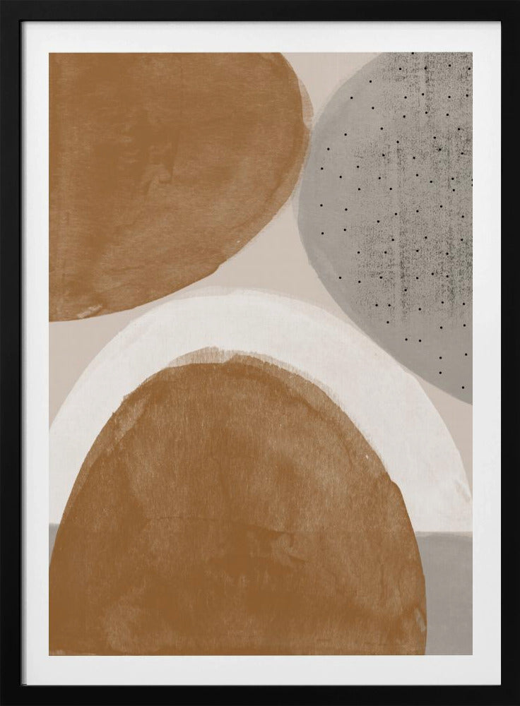 Earthy Shapes Harmony | Poster