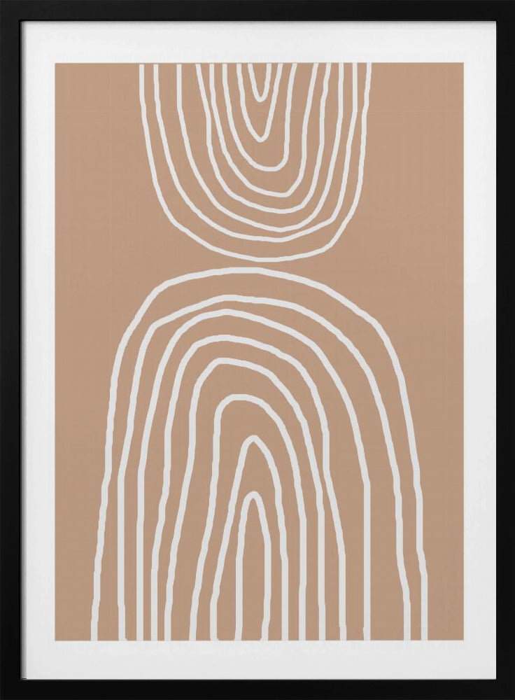 Earthy Layers Harmony | Poster