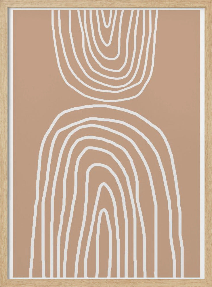 Earthy Layers Harmony | Poster