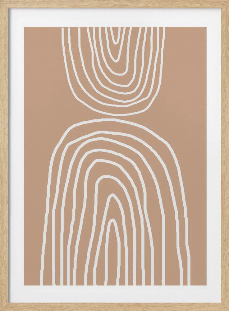 Earthy Layers Harmony | Poster